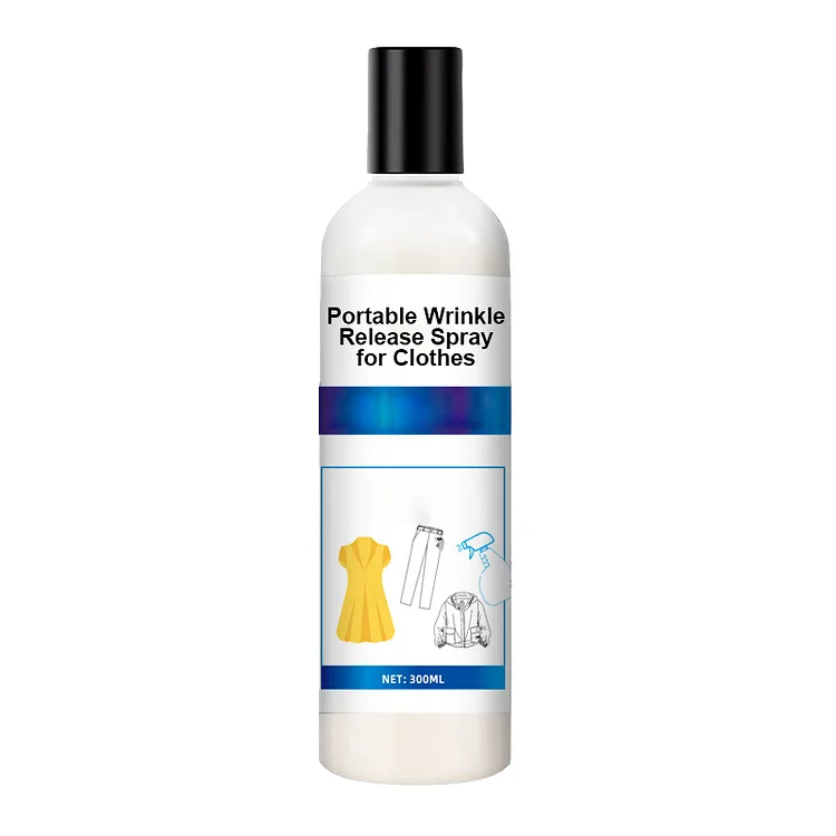 Portable Wrinkle Release Spray for Clothes