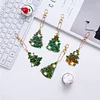 5pcs/set DIY Xmas Tree Diamonds Painting Keychain Kits
