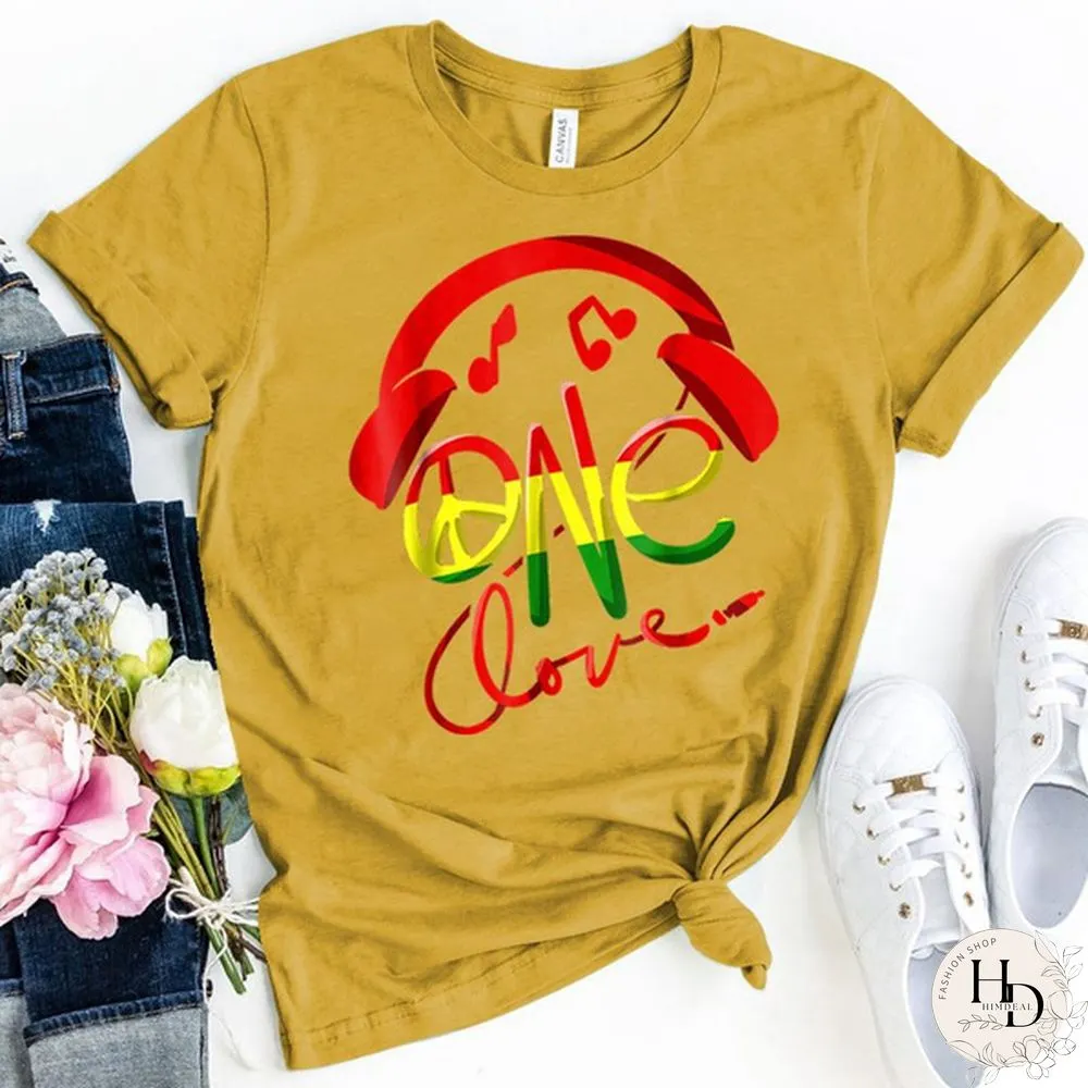 Bob Marley One Love Graphic T-Shirt