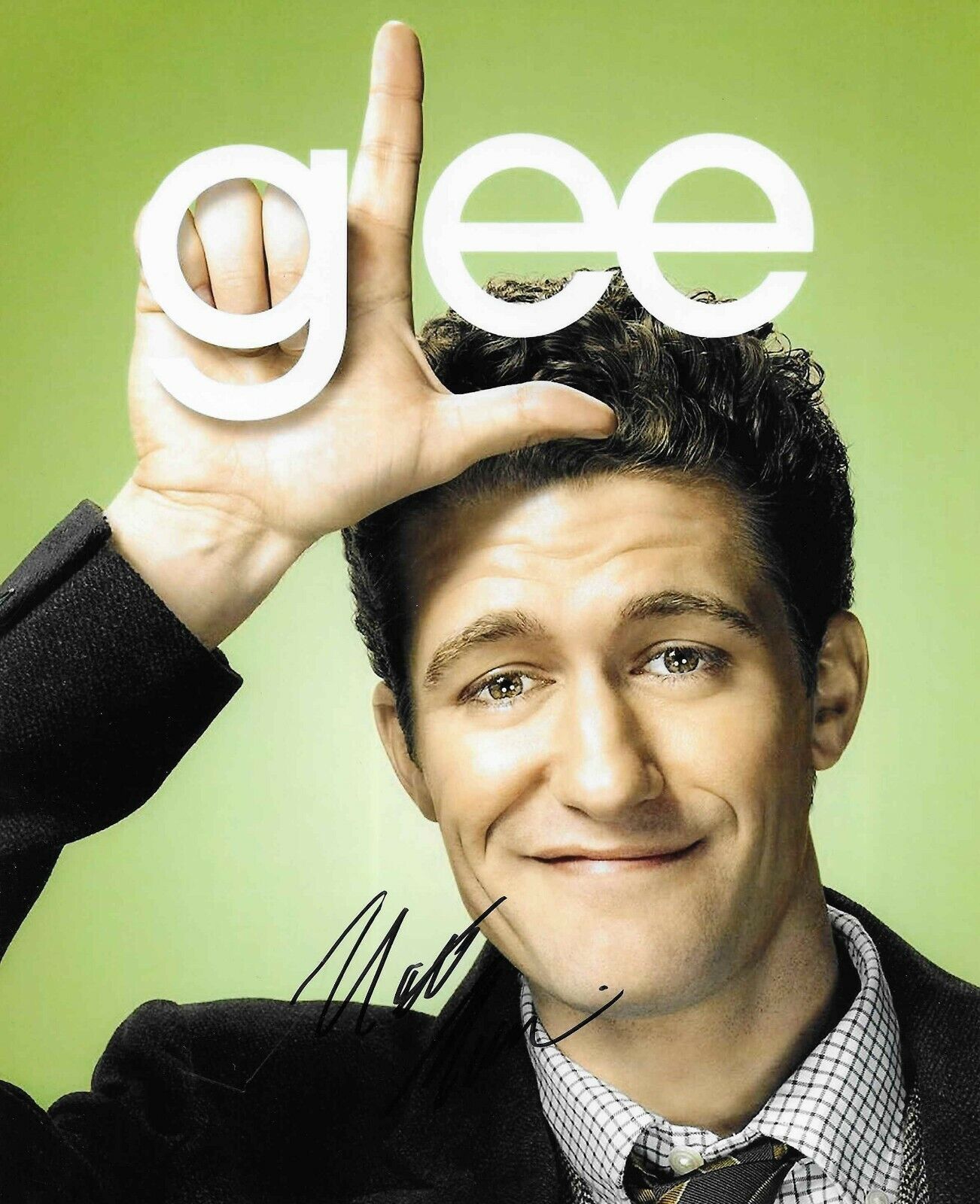 Matthew Morrison autograph signed Photo Poster painting - GLEE - The Greatest Dancer