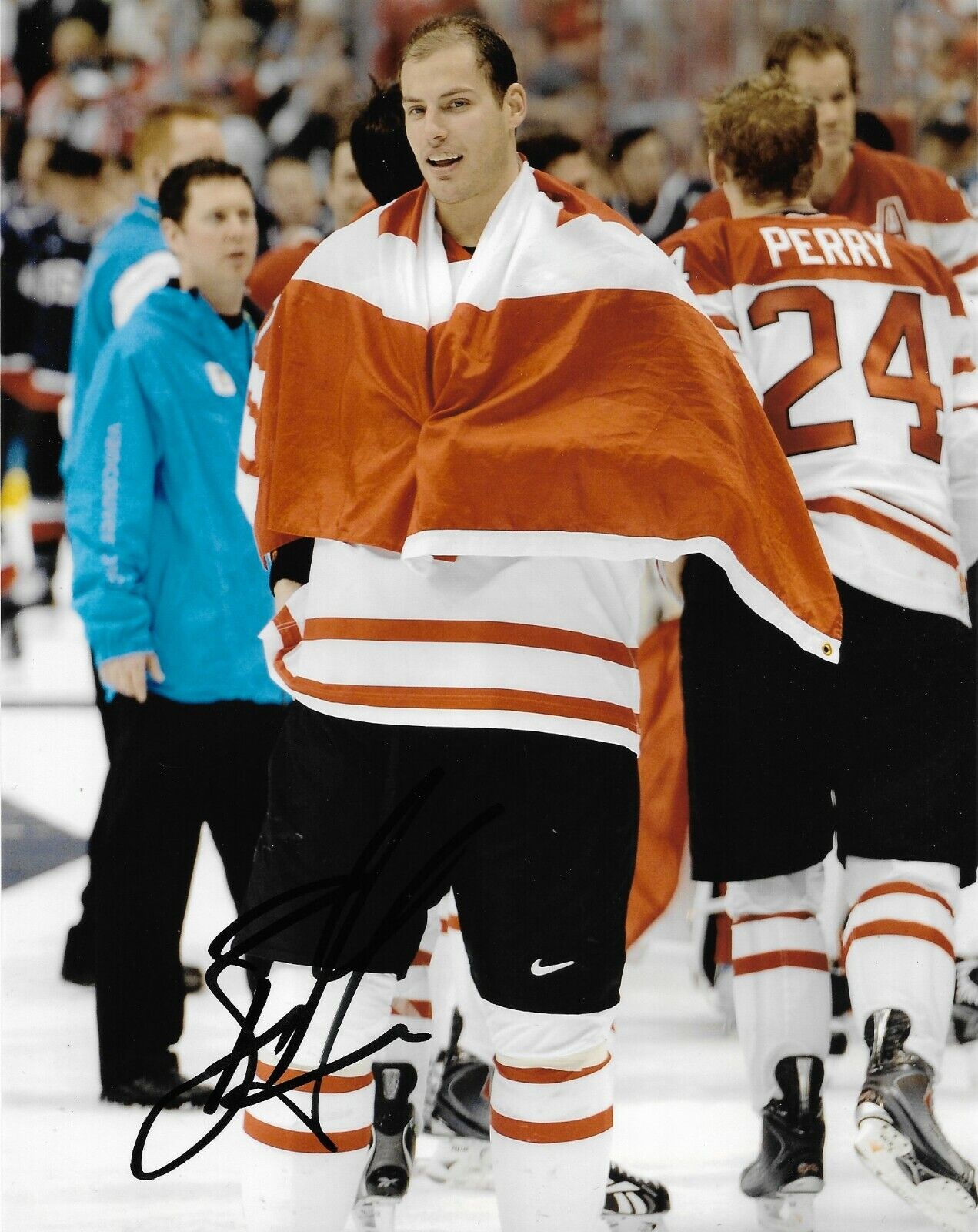 Team Canada Ryan Getzlaf Signed Autographed 8x10 Photo Poster painting COA