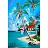 Diamond Painting -DIY Full Square Drill Seaside Scenery