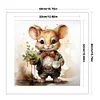 Winter Rat - 11CT Stamped Cross Stitch 40*40cm
