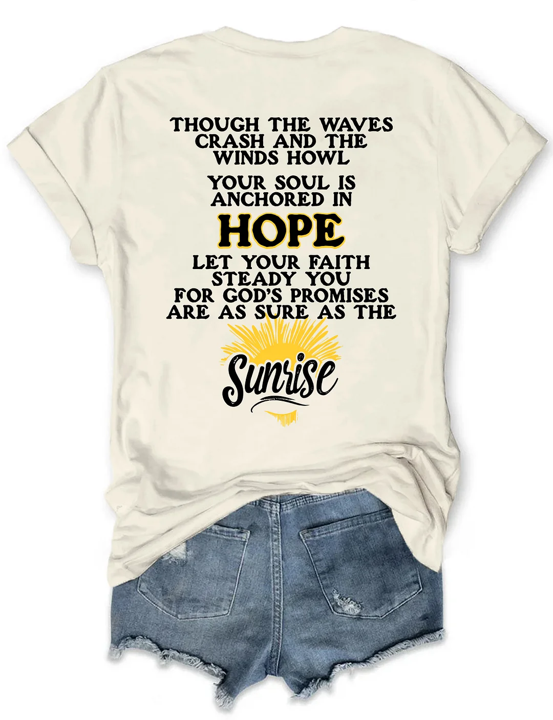 Anchor In The Storm Faith T-shirt