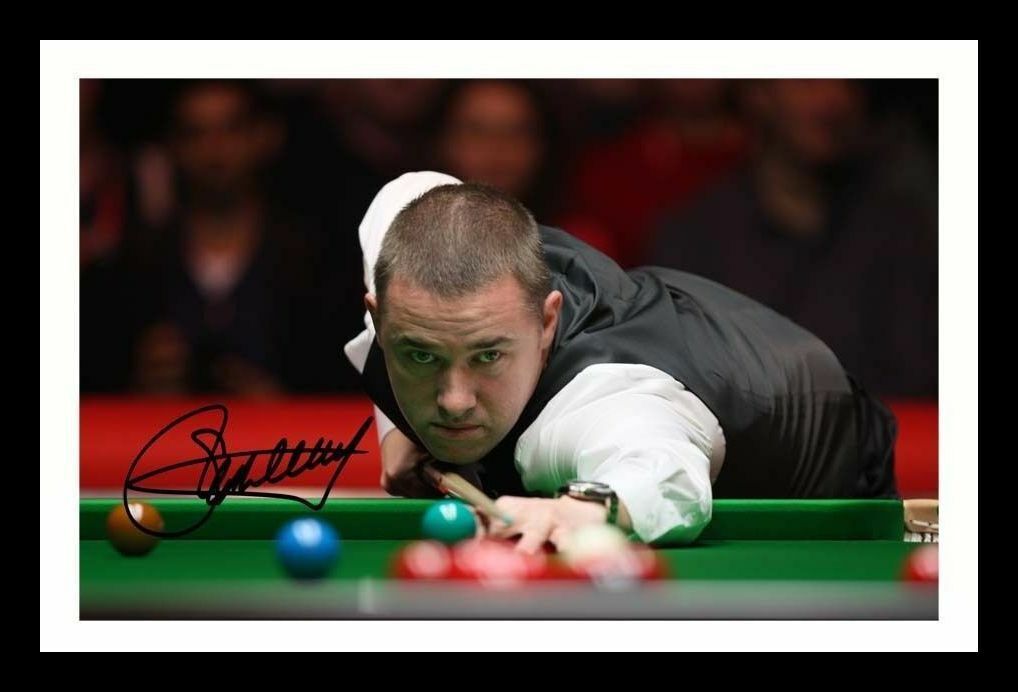 Stephen Hendry Autograph Signed & Framed Photo Poster painting 2