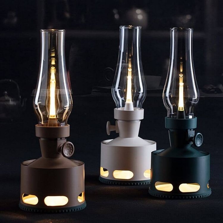 Retro Creative Rechargeable Kerosene Lamp (Can Be Blown Out)