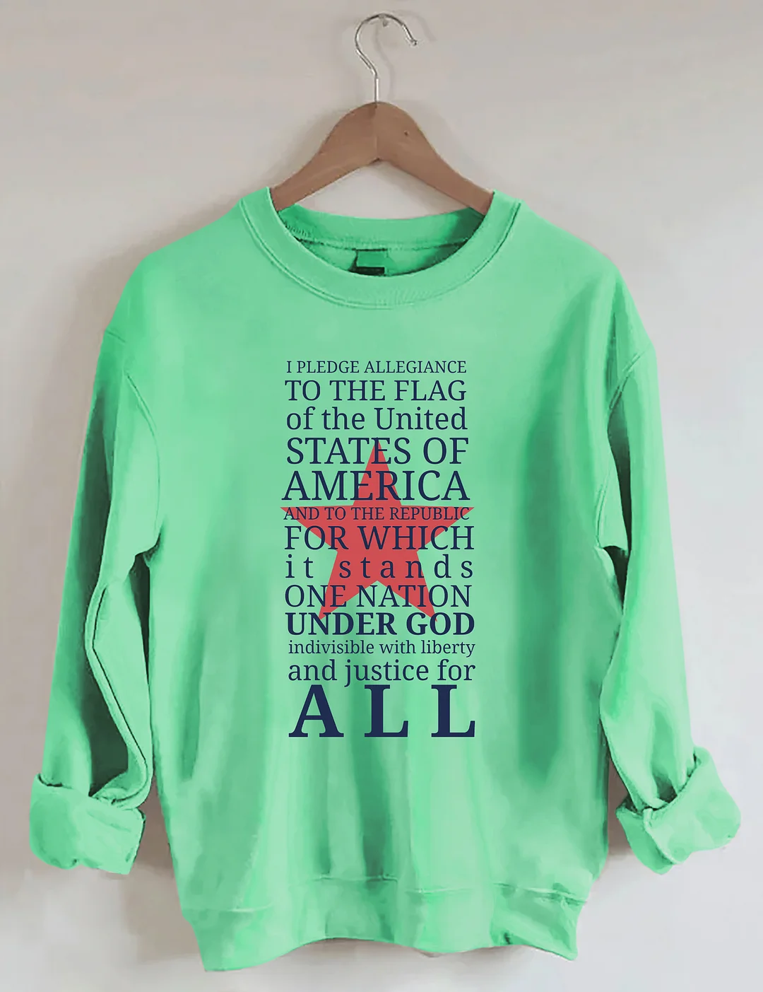 Pledge of Allegiance Sweatshirt