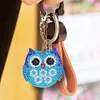 5pcs DIY Bird Full Drill Special Shaped Diamond Painting Keychains Pendant