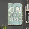 On Beach Time - Vintage Metal Signs - 20*30cm/30*40cm