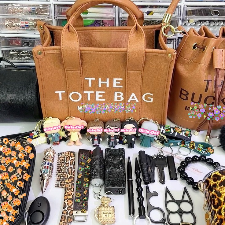 H@RRY P0TTER and Fashion bags self defense keychain set