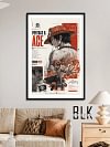 Portgas D. Ace Profile Decorative Painting - ONE PIECE - BLK Studio