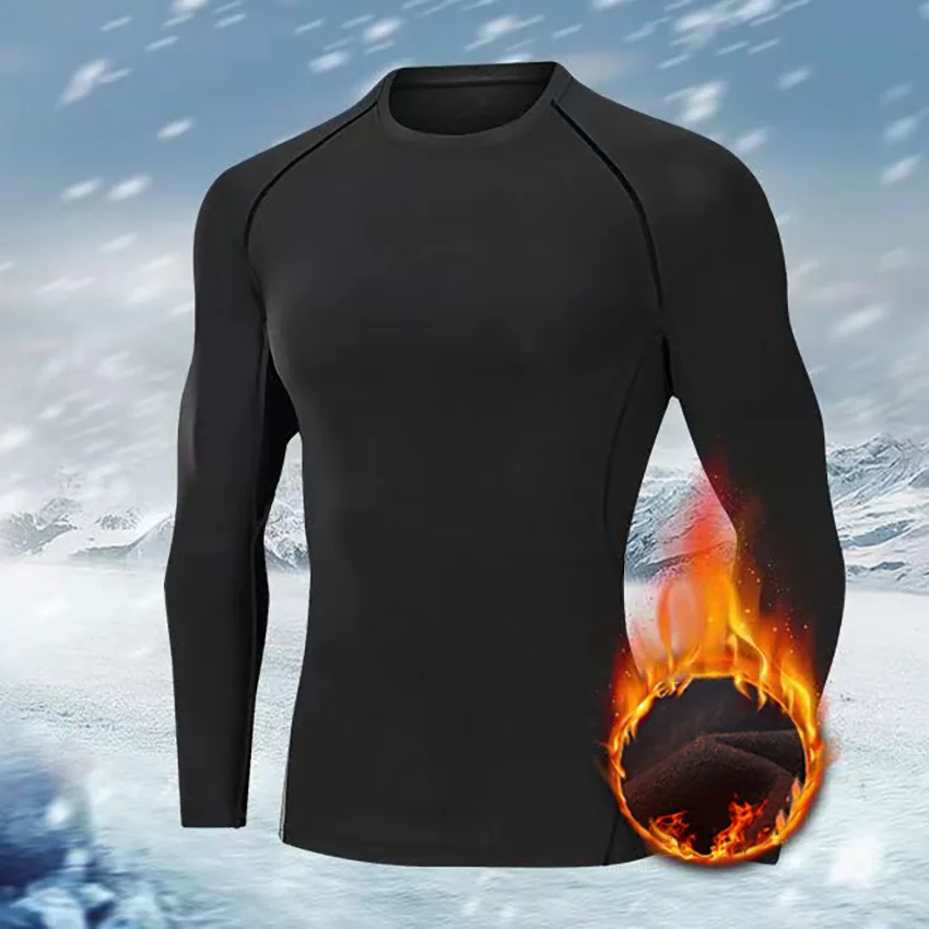 Men's Outdoor Sports Warm Quick-Drying Tops