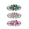 3pcs Girls DIY Diamond Hair Clip Butterfly Hollow Hairpin Elegant Barrettes Kit