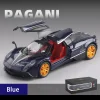 1:24 Pagani Sports Car Alloy Car Model With Sound And Light Pull Back Steering Metal Car Model