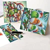 6pcs DIY Diamond Painting Grußkarte Set für Urlaub Segen Weihnachtsgeschenk