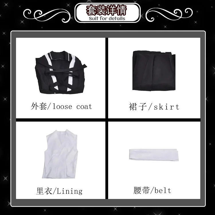 【Wetrose】In Stock Bleach Kurosaki Ichigo Cosplay Costume Bankai Thousand-Year Blood War Fullbring Anime Halloween