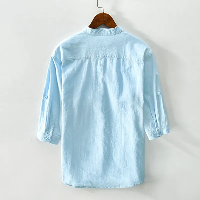 Sardinia Men's Pure Linen Shirt &ndash; Breathable Resort Style &ndash; view 2