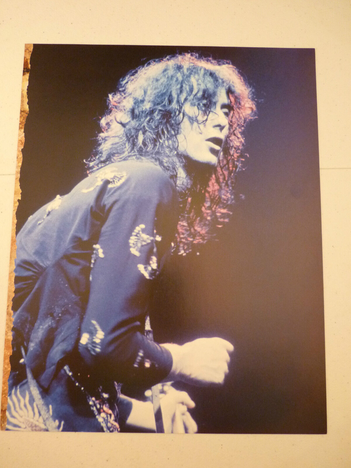 Jimmy Page Led Zeppelin Guitarist 12x9 Coffee Table Book Photo Poster painting Page