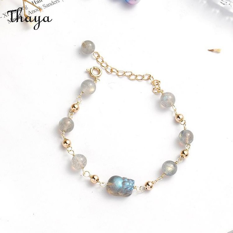 Thaya Crystal Moonstone Bracelet