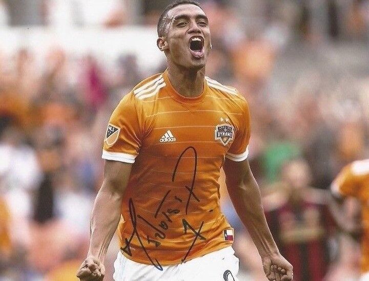 Mauro Manotas signed Houston Dynamo 8x10 Photo Poster painting autographed MLS Soccer 2