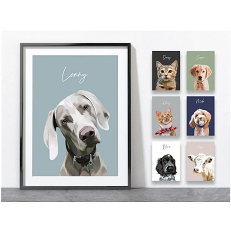 The Captain | Personalized 2024 Pet Canvas