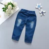 Kids Baby Boys Girls Long Pants Trousers Fashion Jeans