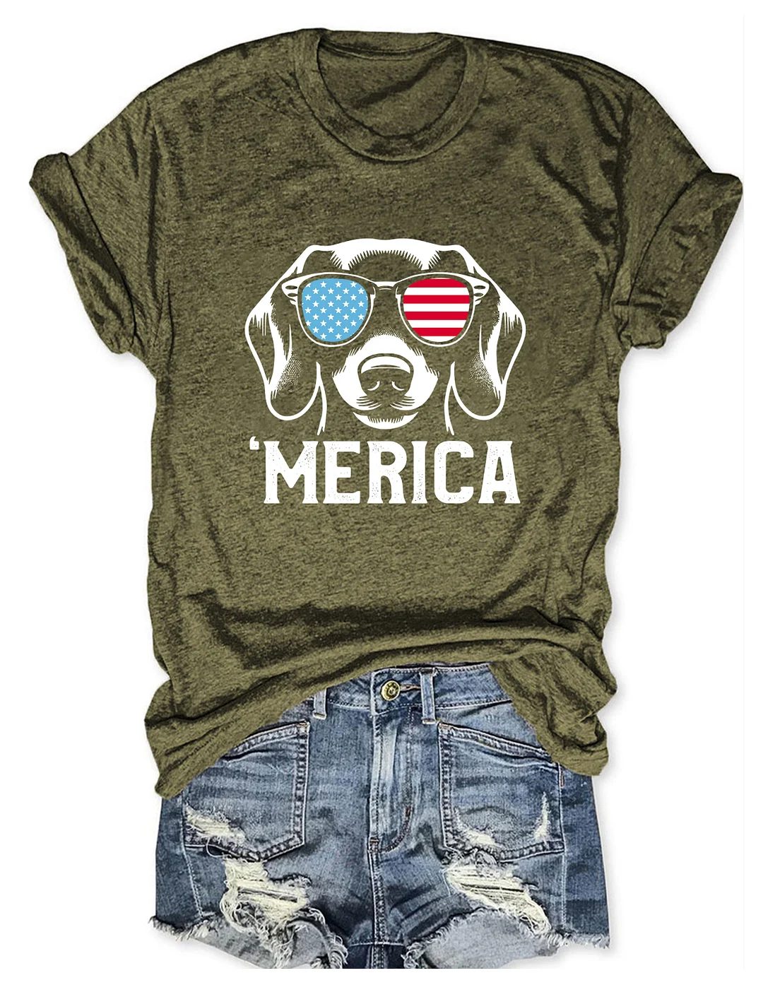 Merica Dachshund T-shirt