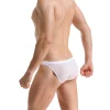 Men's Sexy Ultra-thin Transparent Ice Silk Low-waist U-convex Briefs