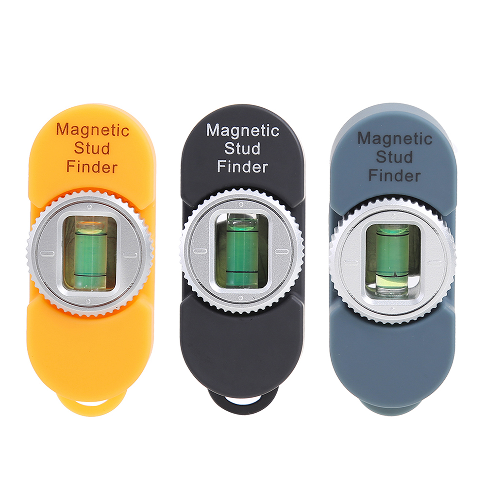 

2 in 1 Magnetic Stud Finder w/Spirit Level Balancer Mini Metal Stud Guide, Black, 501 Original