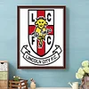 Diamond Painting-DIY Full Round Drill Lincoln City F.C.