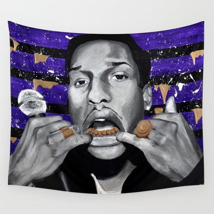 Asap Rocky Long Live Wall Tapestry Exclusive At Wallart Eshop