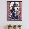 uk.everydayedeals Diamond Painting - Full Round - Witch (40*50cm)