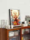 Blessing Son Goku Decorative Painting - Dragon Ball Decorative Painting - AMaoHuaShe Studio