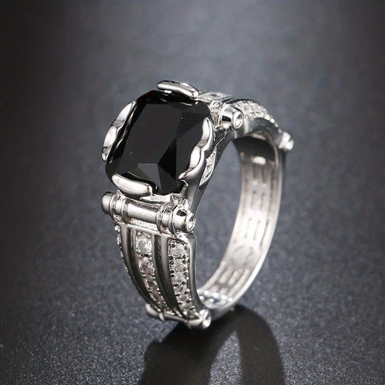 Olivenorma Black Onyx Men's Ring