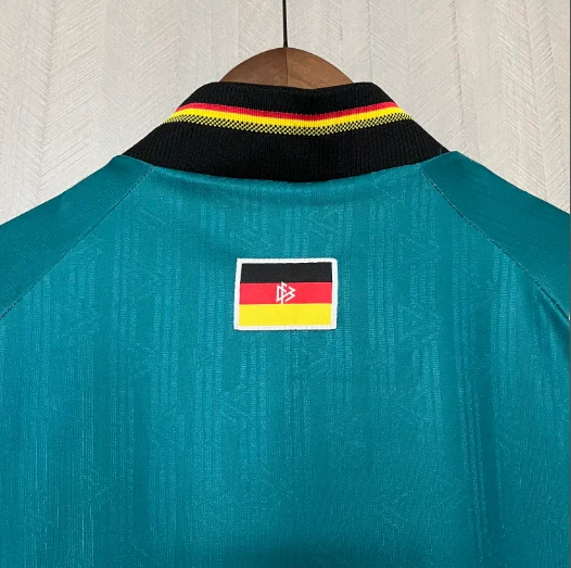 Retro 1996 Germany Away Football T-Shirt Thai Quality