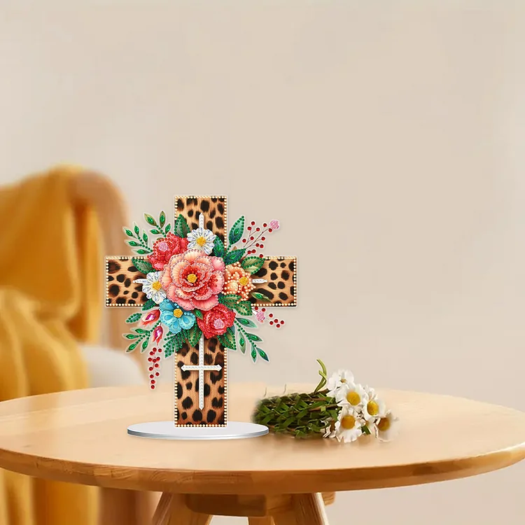 HUGE 48% OFF SALE】Special Shape Flower Cross Diamond