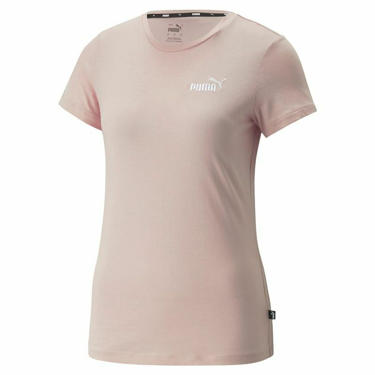 Women&rsquo;s Short Sleeve T-Shirt Puma Essentials+ Embroidery