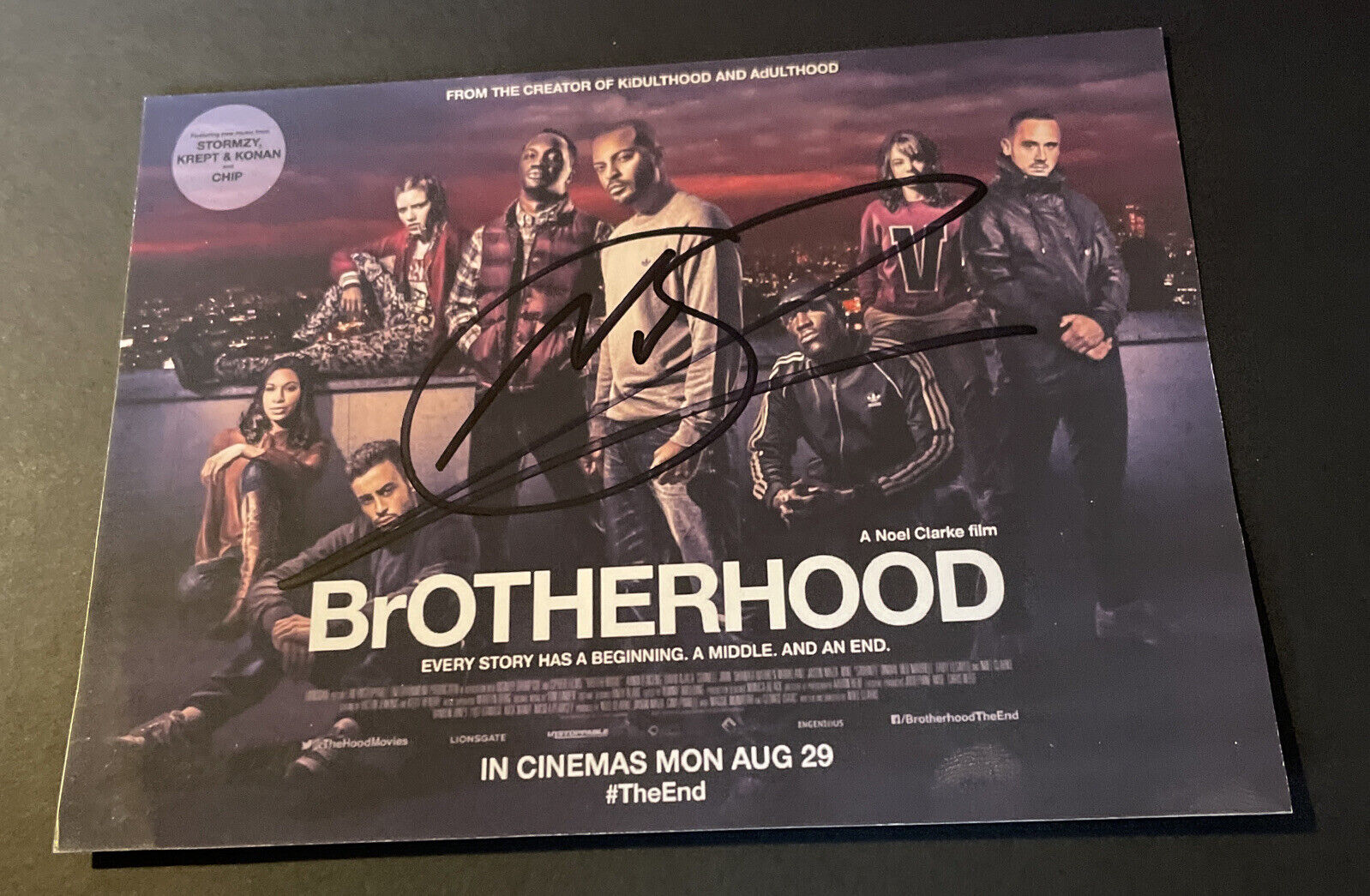 NOEL CLARKE Hand Signed 6x4 Brotherhood Photo Poster painting Autograph Director Actor TV Film