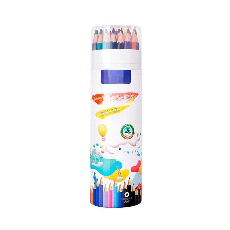 Erasable 48 Color Pencil Primary School Students 36 Color Lead Brush Painting Kindergarten Painting Graffiti Painting Pen