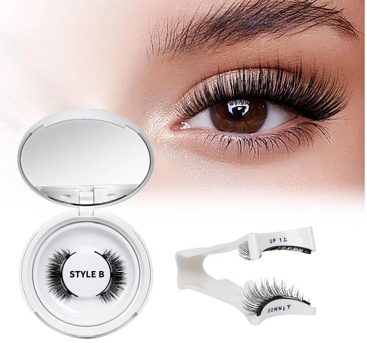 🔥Last Day 49% OFF💖- 🤩Reusable Premium Self-Adhesive Eyelashes | Easy, Quick, Safe! 💖 