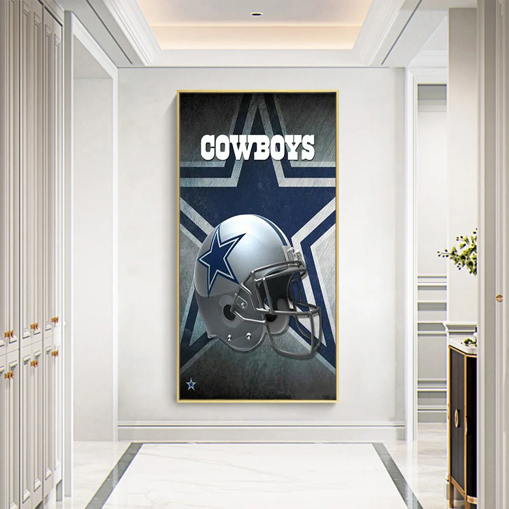 Diamond Painting - Full Round Drill - Dallas Cowboys(35*50cm)