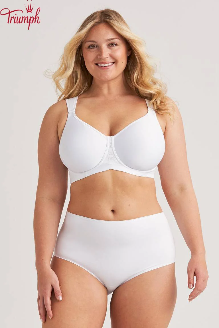 Triumph - (3 artigos) Soutien T-shirt com Al&ccedil;a Ajust&aacute;vel