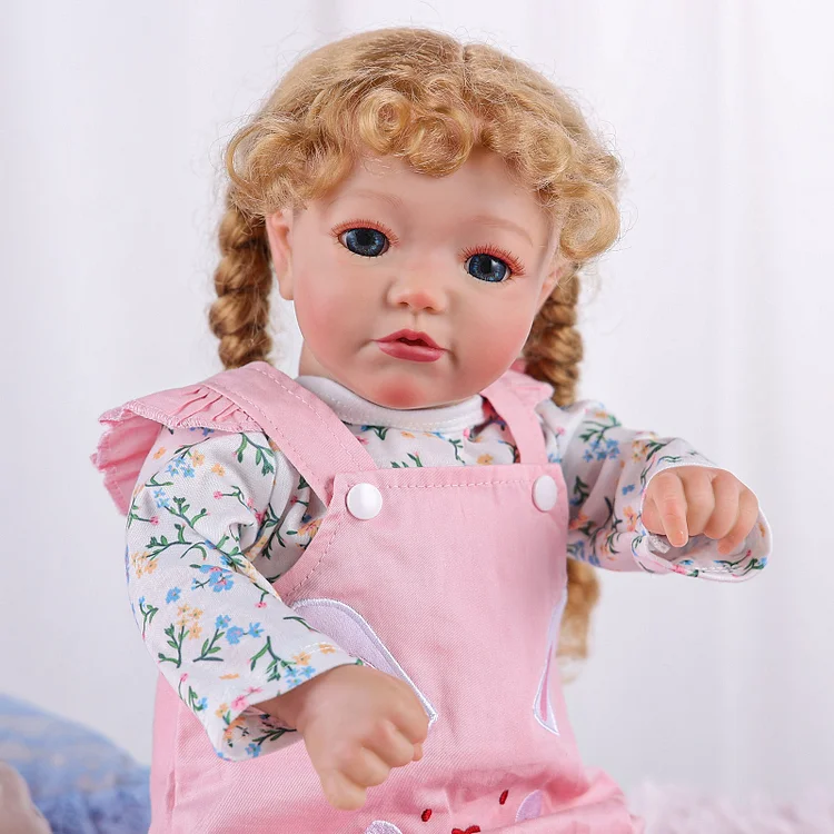 Babeside 20'' Reborn Toddler Doll Pink Bunny Girl Shayla