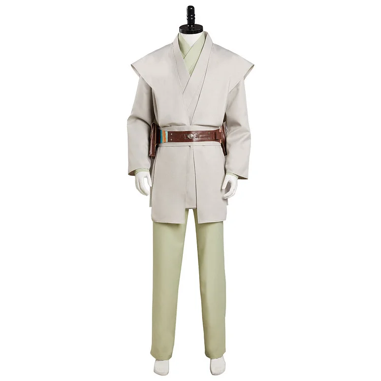 Obi-Wan Skywalker White Set Cosplay Costume Outfits Halloween Carnival Suit