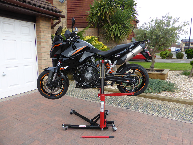 After the SMT, next best thing in my garage is the abba Skylift! | KTM Owners Forum