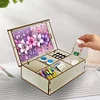 Holzblume - 5d DIY Handwerk Aufbewahrungsbox