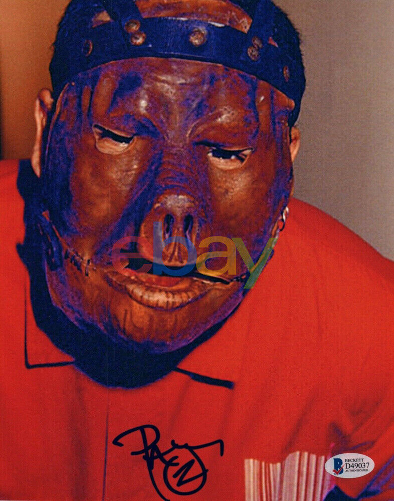 Paul Gray Signed Autographed 8x10 Photo Poster painting The Pig SLIPNOT reprint