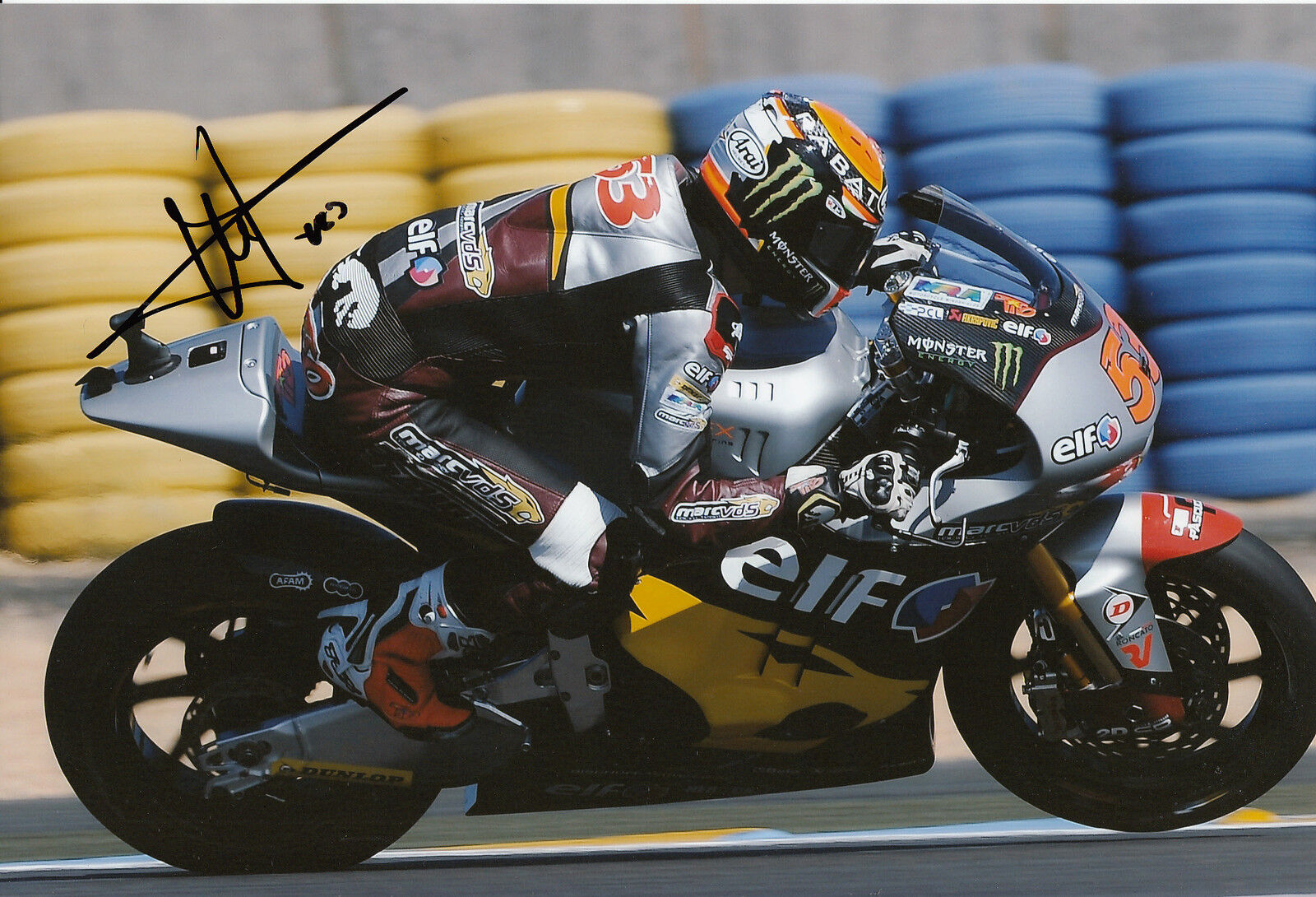 Esteve Rabat Hand Signed Marc VDS Kalex 12x8 Photo Poster painting 2014 Moto2 9.