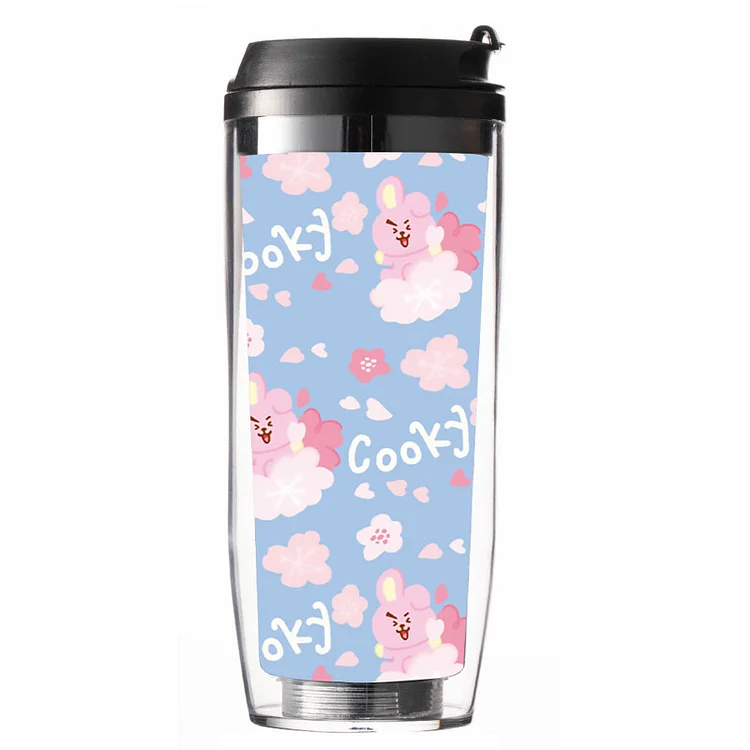 BT21 Cherry Blossom Breeze Water Cup
