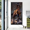 (40*80cm)Horse - Round Partial AB Drill Diamond Painting